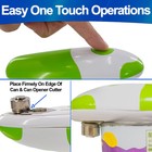 Automatic Hands Free Can Opener  Electric Smooth Edge Safety Battery Operated