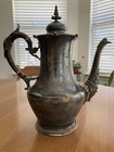 Gorham Coin Silver Coffee Pot And Lidded Sugar Bowl  Monogrammed 1860