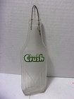 Vintage Crush Orange Soda Pop Sign Advertising Heat Crushed Glass Bottle Art