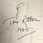 Tex Ritter Autographed Program From 1965