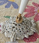 Vintage Metal Base Pen Stand Holder Office Desk Tabletop Decor - New