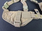 Tactical Shoulder Pistol Holster With Dual Mag Holder Military Green Used 