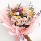Bouquet Wrapping Paper Kits 60 Sheets Waterproof Flower Wrapping Paper Floral   