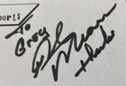 Rick Mears  Personally Autographed Signed Indy Car Card Racing Freeship