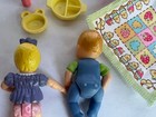 Fisher Price Loving Family Baby Kids Stroller And Baby Seat