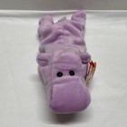 Vintage Happy Hippo Ty Beanie Baby Plush Retired 1993 94 Tags Rare See Tag Mwmt