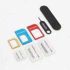 Sim Card Adapter 5-in-1 Nano   Micro Sim Card Adapter Kit Converter