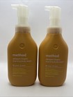 2x- Method Dream Foam Foaming Body Wash Vetiver   Amber 13 5 Fl Oz Two Bottles