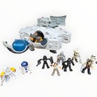 Playskool Imaginext Star Wars Galactic Heroes Millennium Falcon W 10 Figures
