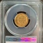 1854 Indian Head Princess Three Dollar  3 Gold Coin Au 55 Pcgs