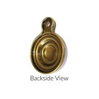 Brass Bed Bolt Cover Antique Brass