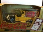 Coca-cola - 1923 Chevrolet Delivery Van  Yellow  Diecast Metal Bank Ertl  -