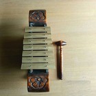 Indonesian Traditional Music Instrument Gamelan 7tones Saron Gangsa Wood Carving