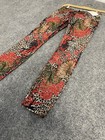 Gang Jeans Womens 2  W 26 Cheetah Leopard Floral Skinny Denim Pants N274