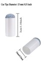 50 Pieces 13 Mm Billiard Pool Cue Tips Slipon Cue Tips Replacements
