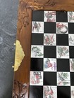 Chinese Asian Chess Board Game Set With Carved Jade   Dark Jade Not Used