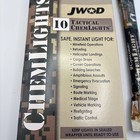 Lc Industries Chemlight 6 Inch Red Box Of 10 Military Grade Glow Sticks