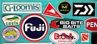 29  - Different   Authentic - Sport Fishing Decals Lot - Offshore Vinyl Stickers