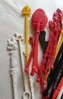 Assorted Cocktail Swizzle Sticks Drink Stirrers - Older Advertising Stir Sticks