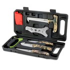 Mossy Oak Hunting Field Dressing Kit-portable Butcher Gameprocessor Set 8-piece 