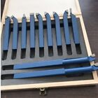11pcs Metal Lathe Tooling Carbide Tip Tipped Cutter Tool for Metal Lathe Turning