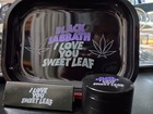 Black Sabbath Sweet Leaf Officially Licensed Rolling Papers Tray Grinder New 
