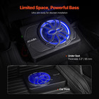 10   220w Slim Under-seat Active Car Subwoofer Hi-fi Speaker Sub Amp Box