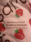 Vintage Strawberry Shortcake Child Size Sleeping Bag Sweet Dreams Happy Heart