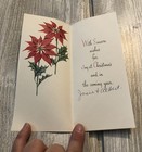 Vtg Christmas Greeting Card Made In Usa Paper Collectible 0c23 683r