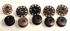 Vintage Lot Of 10   Assorted  Sewing Machine Bobbins  Metal Singer 