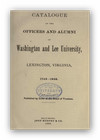 Washington And Lee University History  - Va Genealogy