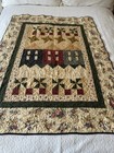 Handmade Quilt Thimbleberries Pattern Holly Lane Moda Cotton Fabric 38x50