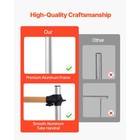 Uimoso 6ft Freestanding Adjustable Ballet Barre For Dance And Fitness Training