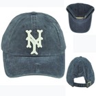 American Needle Negro League New York Cubans Garment Washed Adjustable Hat Cap
