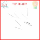 1000pcs Fine Straight Pins  Durable Stainless Steel Dressmaker For Sewing With P