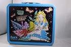 Disney Alice In Wonderland  Loungefly Metal Lunchbox  Embossed  Bedazzled