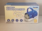 Hamdol Bubble Machine  Automatic Bubble Blower  Portable Bubble Maker For Kids