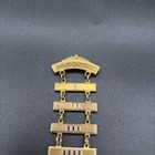 Vintage Rare Nra 50 Ft  Sharpshooter Qualification Award Pin With 9 Bars