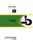 John Deere 2140 Tractor Service Manual Repair Shop Technical Book