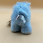 Ganz Webkinz Blue Rhino Long Hair Plush Stuffed Animal Hm196 Sealed Code-retired