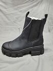Women s Devan Winter Boots - A New Day - Black Zip Up