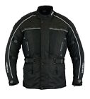 Men Motorbike Motorcycle Jacket Waterproof Textile Biker With Free Armor   Ship