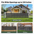 250  Reinforced Extra Wide Baby Gate Retractable Dog Gate  21ft Extra Long Baby