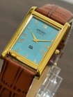 Vintage Classic Seiko Slim Men s Quartz Wrist Watch-roman Dial Golden Plated
