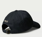 Polo Ralph Lauren Men s One Size Cotton Chino Adjustable Ball Cap Black White
