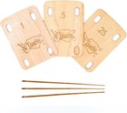 Electric Guitar Neck Shims Set Of 3 -0 25    0 50    1 00   - Solid Maple