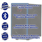 Acoustic Audio 5 1 Bluetooth 6 Speaker System Home Theater Surround Sound New