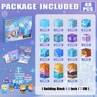 Ssawer 48 Pcs Magnetic Building Blocks Stem Toys For Kids Ages 3-8  Magnetic Cub