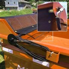 Dump Trailer Tarp Mesh With Grommets heavy Duty Dump Truck Tarp With Tough Vi   