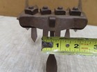 Vtg Antique Garden Push Turn Plow Cultivator Implement Attachment Planet Jr 